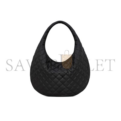 YSL ICARE HOBO IN QUILTED NAPPA 858160AAANG1000 (47*30.5*12cm)